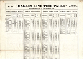 November 11, 1878 - Harlem Division